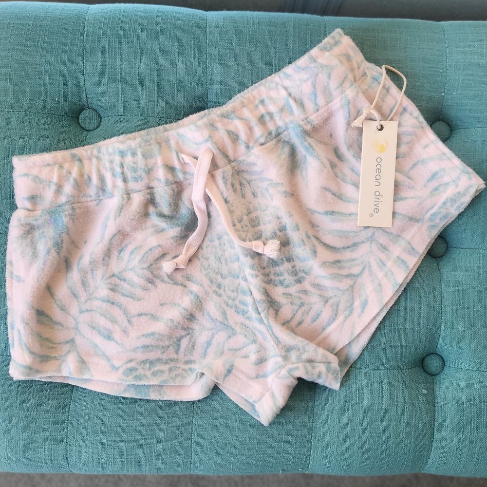 Ocean Drive Comfy Fleece Lounge Shorts NWT